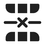 Table Row Delete SVG Icon